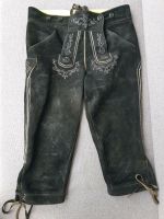 Lederhose schwarz Gr 48/50 gebraucht Bayern - Grassau Vorschau