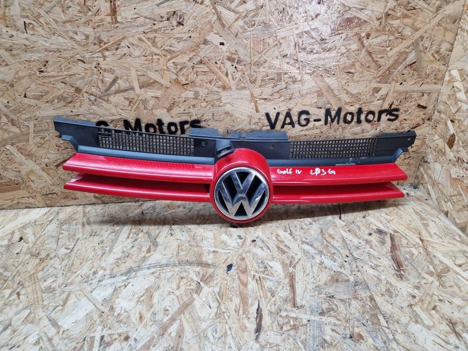 VW Golf 4 Kühlergrill Rot LP3G Flashrot in Castrop-Rauxel