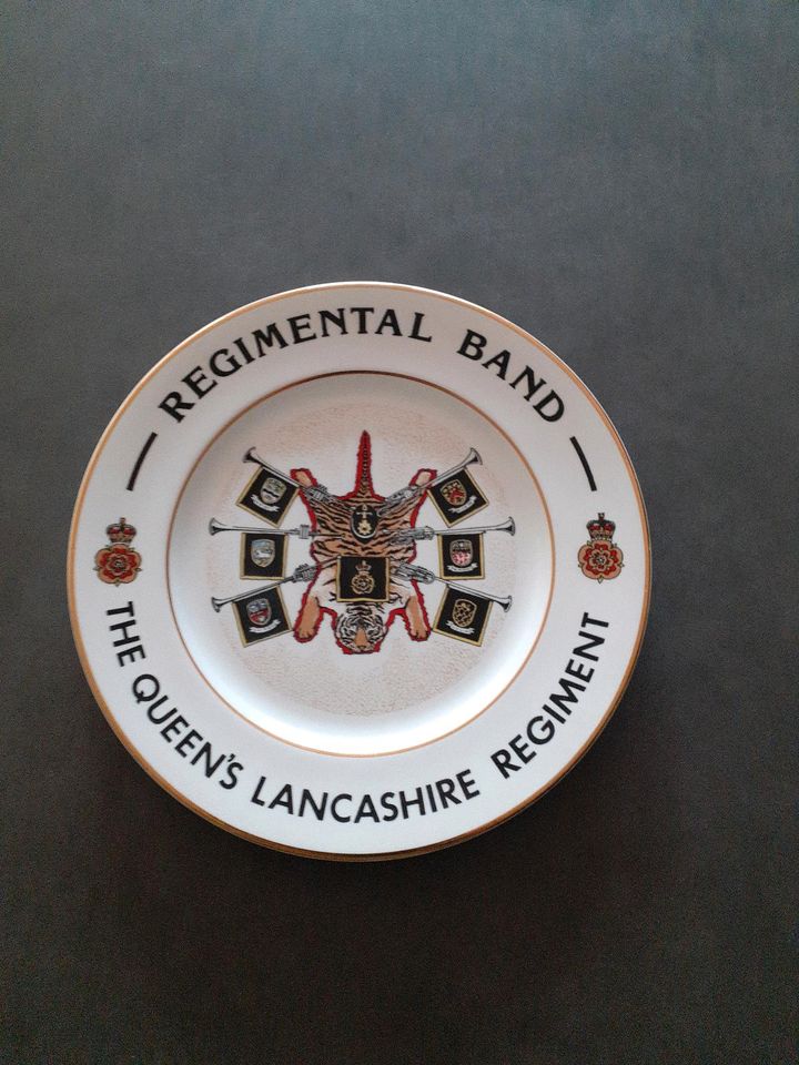 Army, British Army,  BAOR , Regimental Plate in Wiefelstede