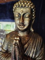 Buddha Skulptur, Statue, Figur, Dekofigur in Gold XXL Häfen - Bremerhaven Vorschau