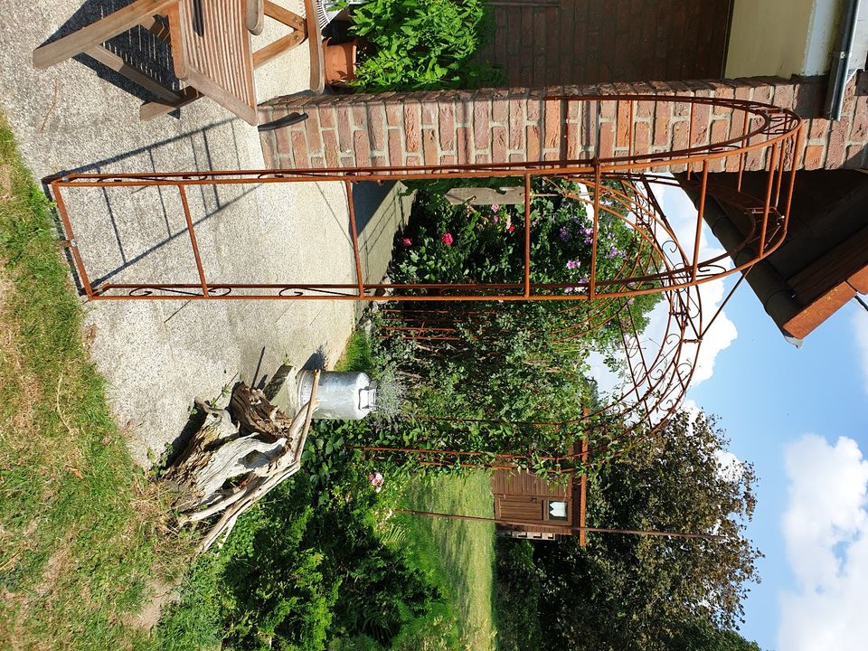 Rosenbogen HOLLAND Rund Pergola Gartendeko Rozenboog  Rose Arch in Görlitz