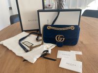 Gucci GG Marmont velvet in Blau Dortmund - Schüren Vorschau