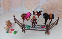 SET Schleich Pferde Zaun Pony Zubehör Satteldecke Sattel Dortmund - Kirchderne Vorschau