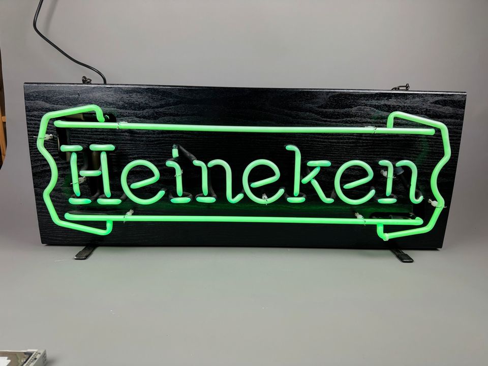 Heineken Leuchtreklame Bierwerbung Kneipenschild Bar in Ganderkesee