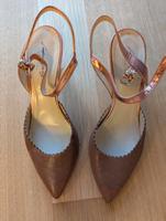Pumps, braun/roségold, 41 Hamburg-Nord - Hamburg Fuhlsbüttel Vorschau