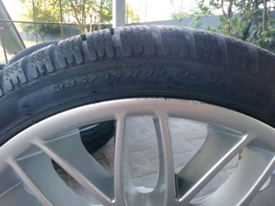 18" Pirelli Winterreifen mit Rondell Alufelgen in Dinslaken