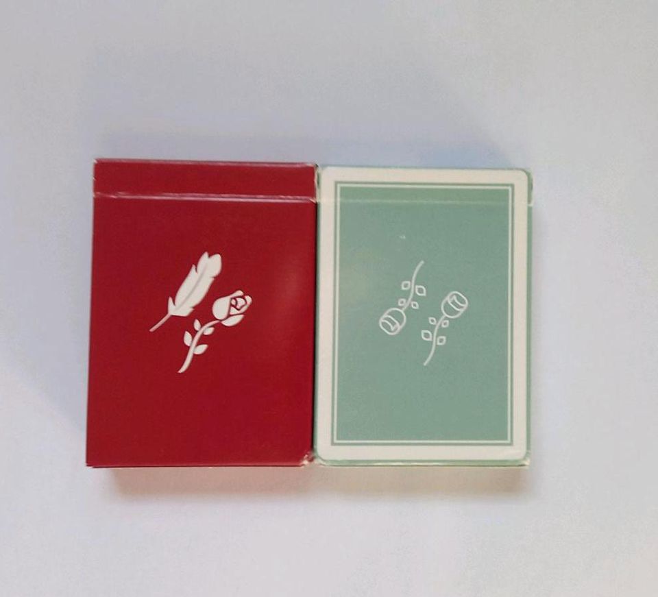 Offene Decks Spielkarten Playing cards Cardistry magic in Althengstett