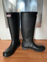 Schwarze Hunter Regenschuhe Gr. 40 München - Moosach Vorschau