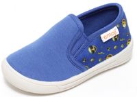 Kinder Sneaker Slipper Gr. 25  Hausschuhe Schuhe emoji blau Schleswig-Holstein - Neumünster Vorschau