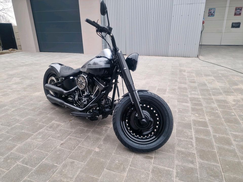 Harley Davidson Fat Boy Custombikes 2   Tausch möglich in Waldenburg