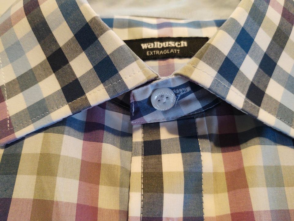 2 Extraglatt Hemden v. Walbusch, Gr. 39 / Com.Fit in Hennstedt bei Itzehoe