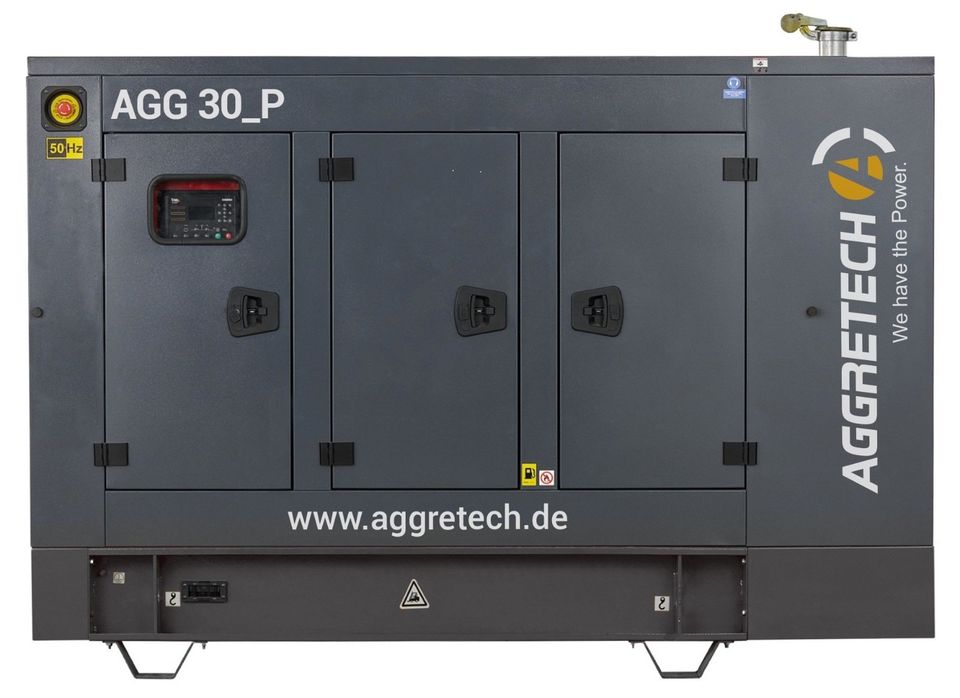 Notstromaggregat 30KVA, Stromerzeuger AGG 30_PSS0, NEU! in Salzweg