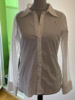 Hilfiger Buisness weißes Hemd Bluse viele extravagante Details Brandenburg - Gosen-Neu Zittau Vorschau