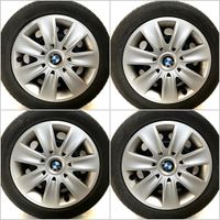 BMW 1er E81 E82 E87 E88 Stahl-Felgen 195/55 R16 + Radkappen Nordrhein-Westfalen - Nottuln Vorschau