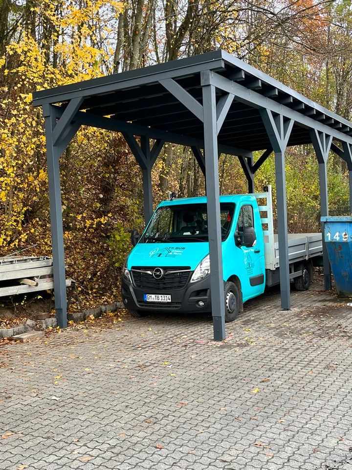 Carport als Bausatz oder Montage aus Holz Auto Wohnwagen in Gummersbach