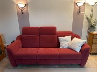 Sofa und Sessel in merlot/rot hochwertig elektrisch verstellbar Schleswig-Holstein - Owschlag Vorschau