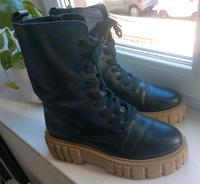 Marc o Polo Boots Plateau Schnürstiefel Gr 40 schwarz Leder Hamburg-Mitte - Hamburg Hamm Vorschau