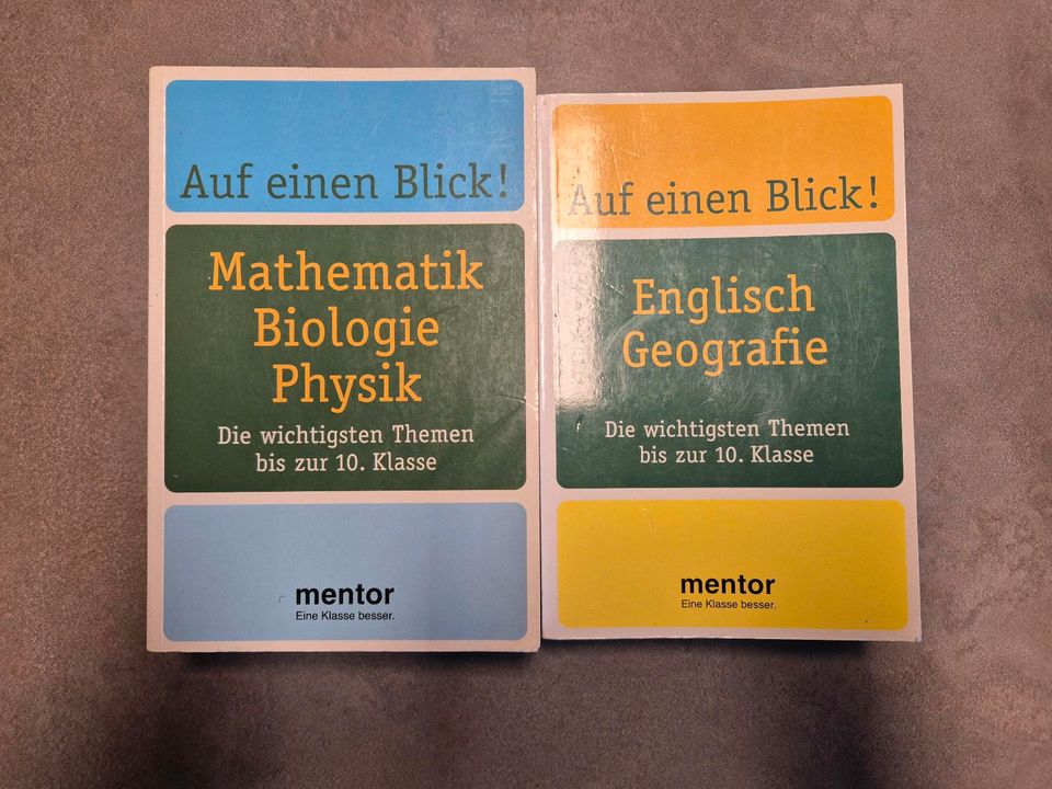 Mentor Lernhilfen - Mathe/Bio/Physik & Englisch/Geografie in Artern/Unstrut
