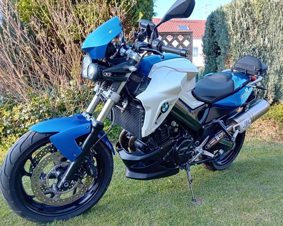 Verkaufe meine blau / weiße BMW F800R in Minden