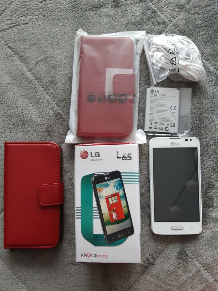 LG L65 und Zubehör, ohne SIM- Lock in Birenbach