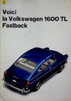 VW 1600 TL - Frankreich - Prospekt 01/1966 Dresden - Reick Vorschau