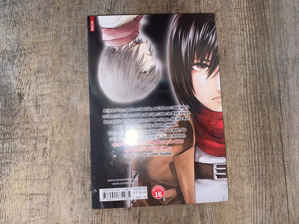 Attack on Titan Lost Girls Manga komplette Reihe (Band 1-2) in Berlin