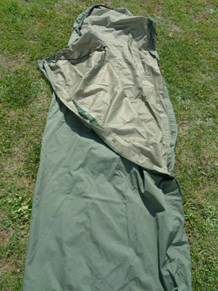 Orig.NL Armee M90 Bivy Bag Schlafsackhülle KLU Feuchter 240 gebr in Herzogenrath