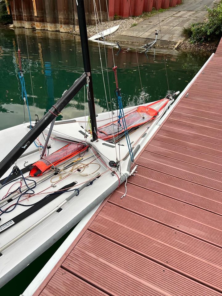 29er Boot Segel Jolle Skiff GER 1032 in Dormagen