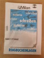 ❌ 15 x 50 Blatt Milan Ringbucheinlagen Liniert m.R.rechts Sachsen-Anhalt - Güsten Vorschau