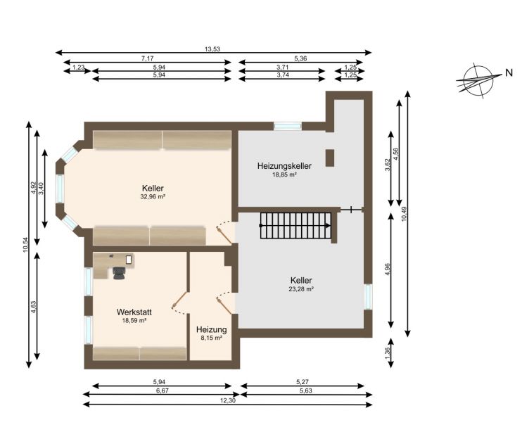 Eigentumswohnung in Möser mit Wärmepumpe und exklusiven Gartenhaus in Möser