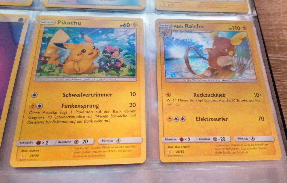 Pokémon Trainer Kit Karten - teils sehr seltene Pokemon Karten in Trier