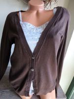 ZERO Cardigan Strickjacke Größe 42 dunkelbraun 100 % Baumwolle Dortmund - Grevel Vorschau