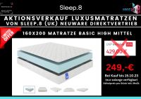 Luxus Matratze von Sleep.8 zum Aktionspreis Neuware Maß 200x160 Brandenburg - Großbeeren Vorschau