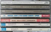 CD, 7 CD Klassische Musik, Haydn, Pachelbel, Reger, Liszt, Ravel Thüringen - Wendehausen Vorschau