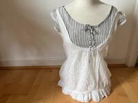 BLUSE * SEIDE * italienische Mode * XS * 34-36 * weiß Hessen - Kassel Vorschau