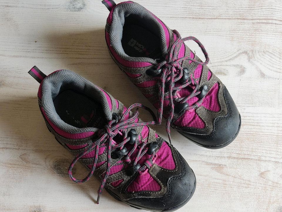 Sneaker Trekkingschuhe Gr 33 Wanderschuhe Mountain Warehouse pink in Uhlstädt-Kirchhasel