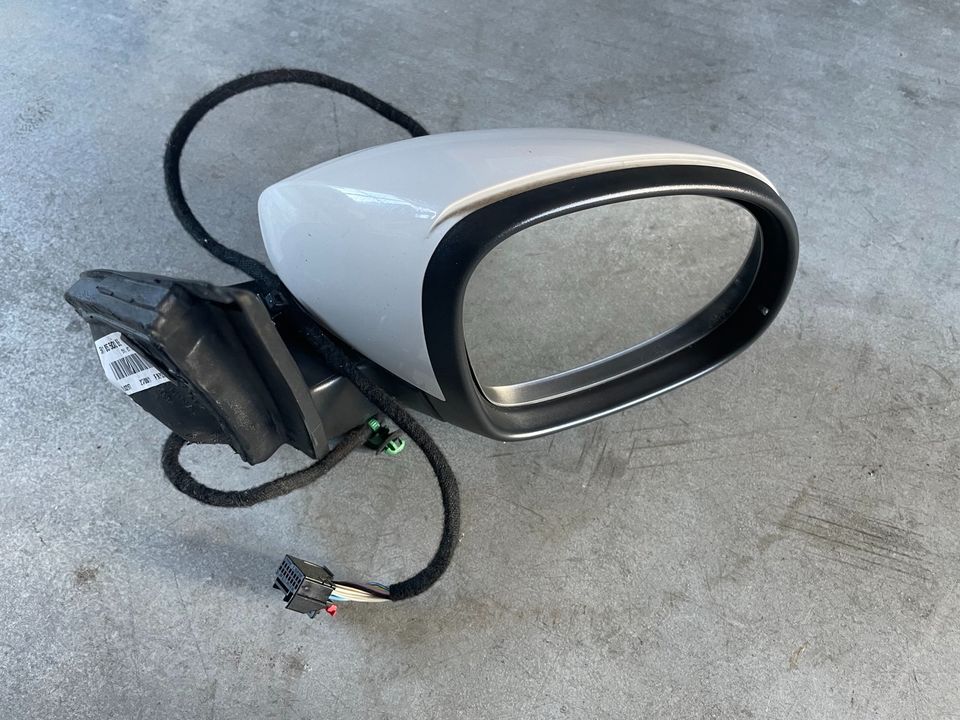 Außenspiegel elektrisch lackiert RECHTS , 3 PIN ( OHNE SPIEGELGLAS ) OPEL CORSA  D (S07) 1.0