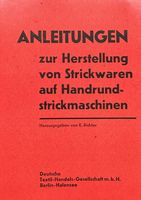 Anleitung für offene Strickteile auf der Sockenstrickmaschine Baden-Württemberg - Bühl Vorschau