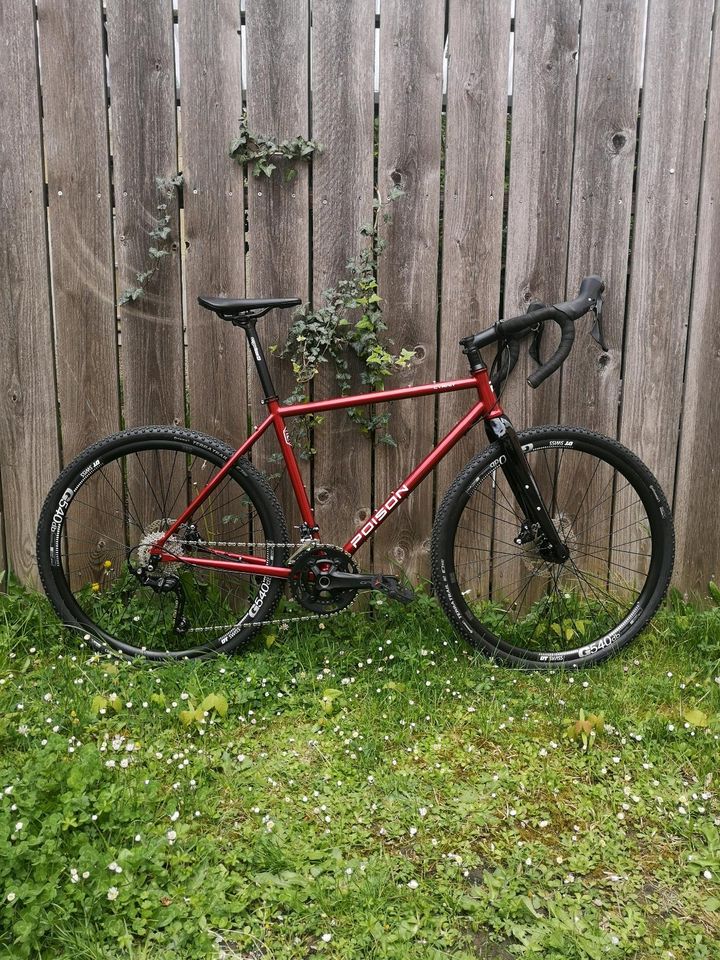Poison Cyanit Fahrrad 27,5" Rh:49cm Gravel 2x10 Shimano GRX NEU in Dresden