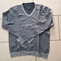 Tommy Hilfiger Strick Pullover Gr. L grau neuwertig Hessen - Lohfelden Vorschau