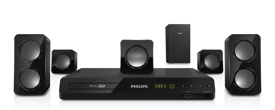 Philips 5.1 Home Entertainment-System Surround System in Hamburg