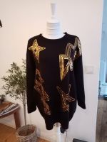 Oversized Pullover schwarz gold Monki Pailetten Sterne S 36 Berlin - Charlottenburg Vorschau