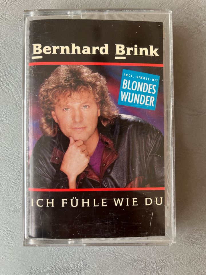 Bernhard Brink MC, Musik Kassette von 1990 in Stadtbergen
