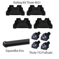 Thule Dachträger Set für Auto Dachreling SquareBar  4021 753 PKW Brandenburg - Oranienburg Vorschau