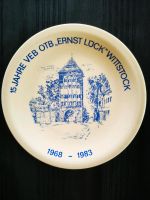 Gedenkteller 15 Jahre VEB OTB "ERNST LÜCK" WITTSTOCK 1968-1983 Brandenburg - Wittstock/Dosse Vorschau