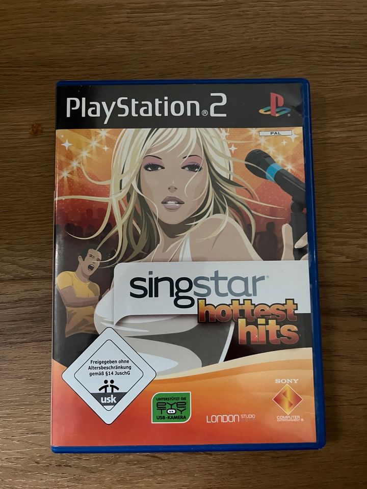 PS 2 Spiel - Singstar hottest hits in Rhauderfehn