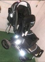 Emmaljunga Scooter 4s Buggy Kinderwagen schwarz-weiß Regenverdeck Niedersachsen - Hagen am Teutoburger Wald Vorschau