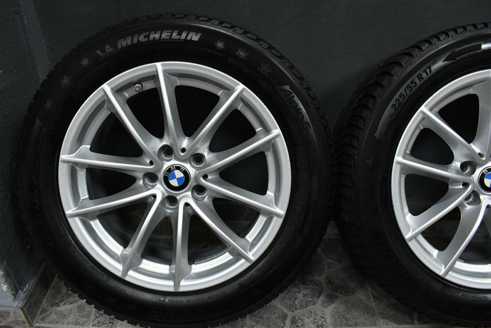 BMW 5er G30 G31 Alufelgen mit Winterreifen 225 55 R17 97H in Winnenden