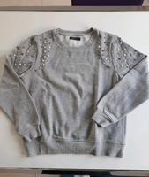 Reserved, Damen Sweatshirt grau mit Perlen, Gr 36/38, Kr. München - Unterhaching Vorschau