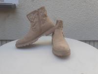 Neuwertig Catwalk Boots Stiefeletten Gr 38 beige Reisverschluß Ab Nordrhein-Westfalen - Iserlohn Vorschau